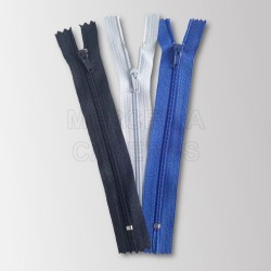 Cierre fijo 4 mm | Cremallera plástica para prendas y bolsos